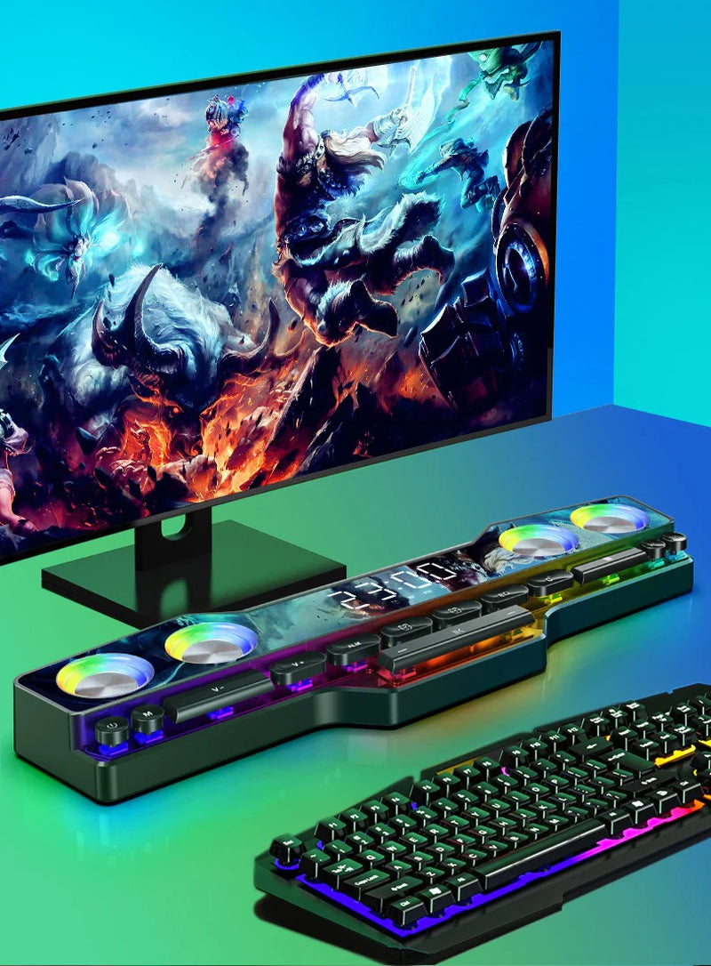 Immersive Ultimate Wireless Audio System for Gaming and Home Entertainment