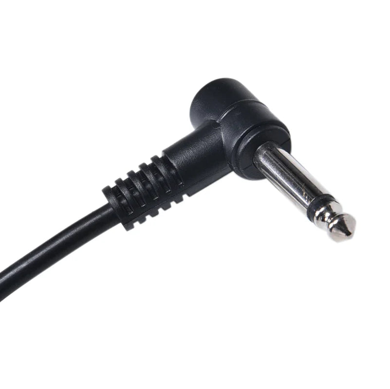 10FT Right Angle Electric Patch Cord - 2 Pack for Premium Guitar Amplifier Sound Quality