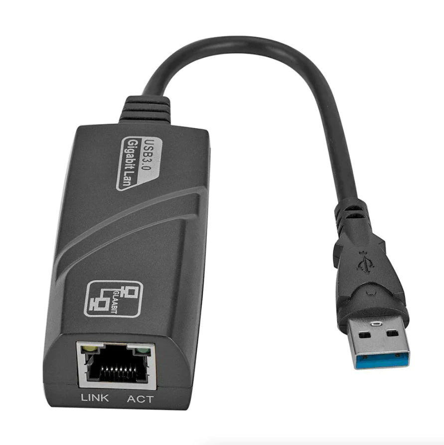 Ultra-Fast USB 3.0 Gigabit Ethernet Adapter - 1000Mbps RJ45 for Windows & Mac