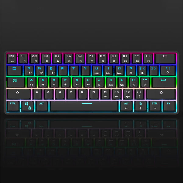 Elevate Your Typing Experience with the Vibrant Bluetooth Mechanical Keyboard & Durable PBT Keycaps!