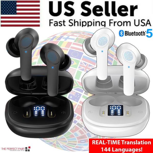 Transform Your Conversations: Instant Translation Earbuds for 144 Languages - Anytime, Anywhere!