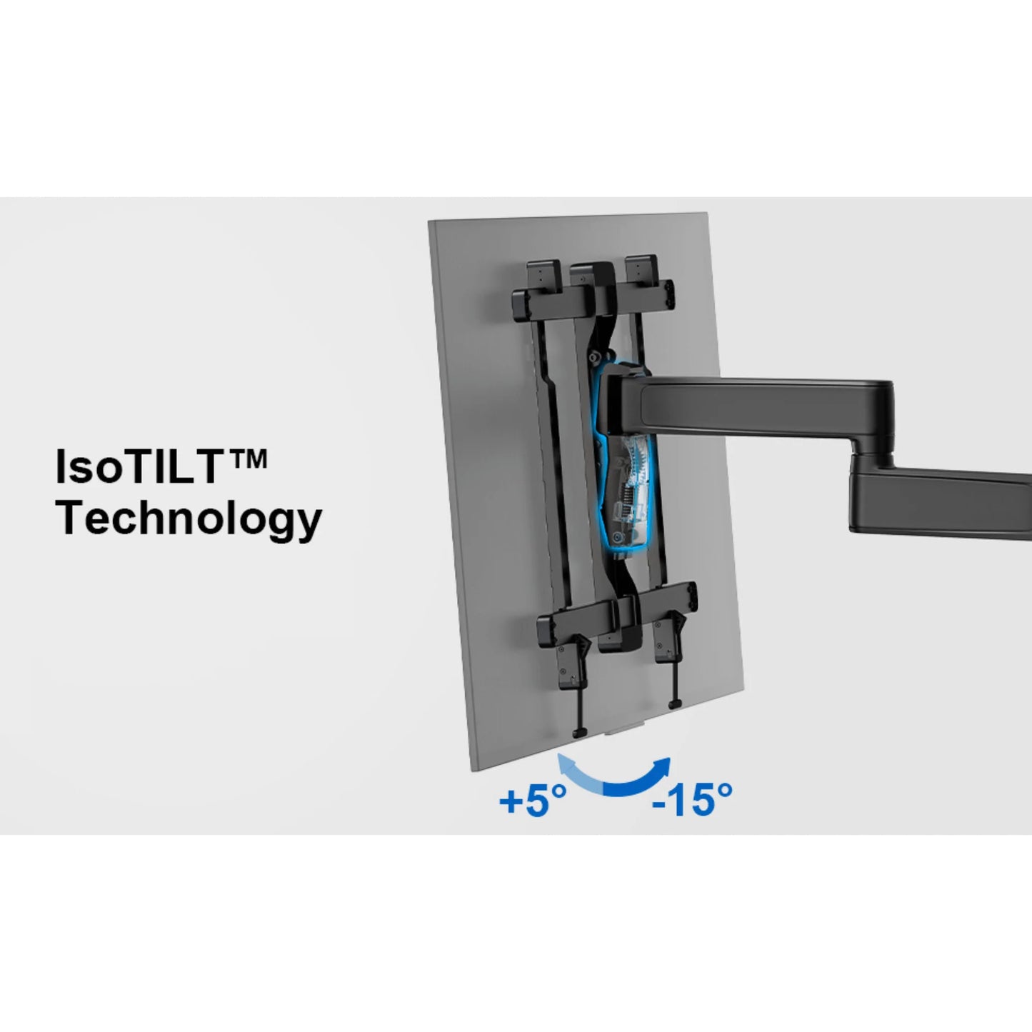 Ergoav Motion Mount: Premium Isotilt TV Mount for 39" to 65" TVs - Elevate Your Viewing Experience!