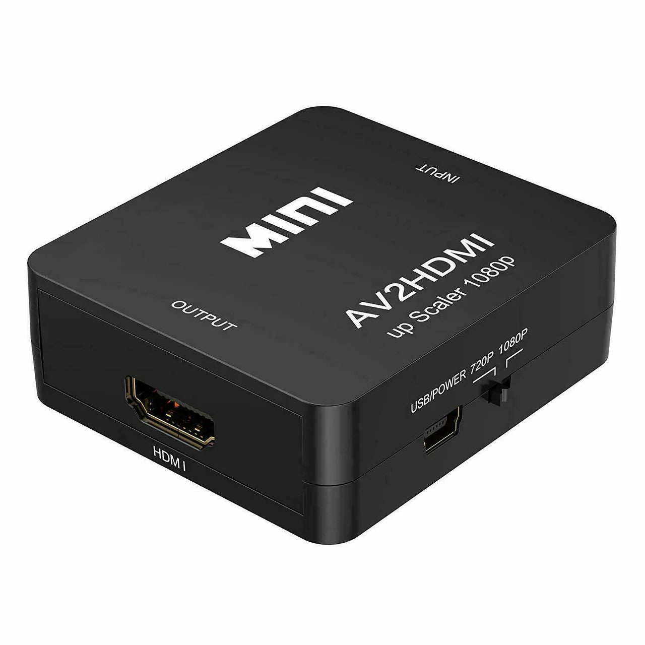 Elevate Your AV Experience: RCA to HDMI Converter Adapter with Stunning 1080P Quality for TV and Audio/Video Devices