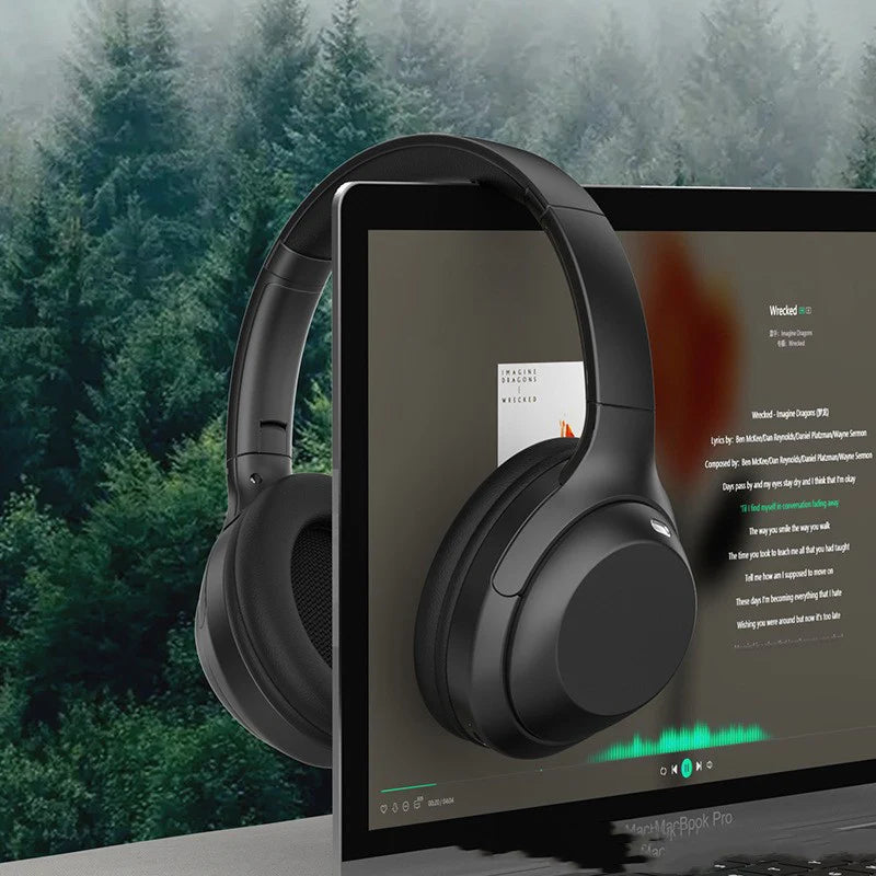 Ultimate Sound Experience: Premium Wireless Over-Ear Headphones with Built-In Mic & Noise Isolation