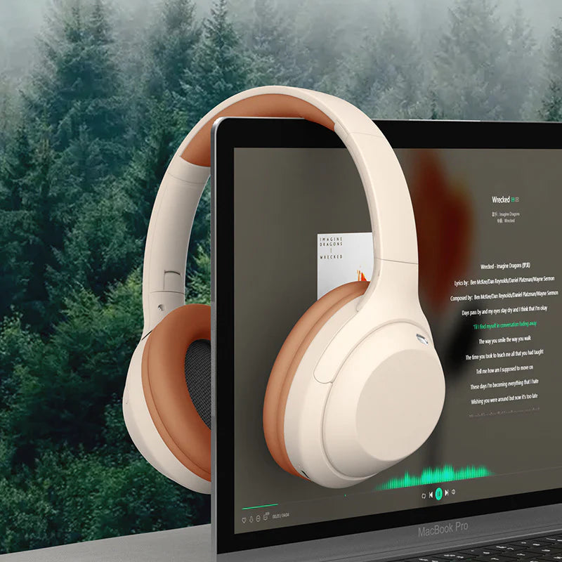 Ultimate Sound Experience: Premium Wireless Over-Ear Headphones with Built-In Mic & Noise Isolation