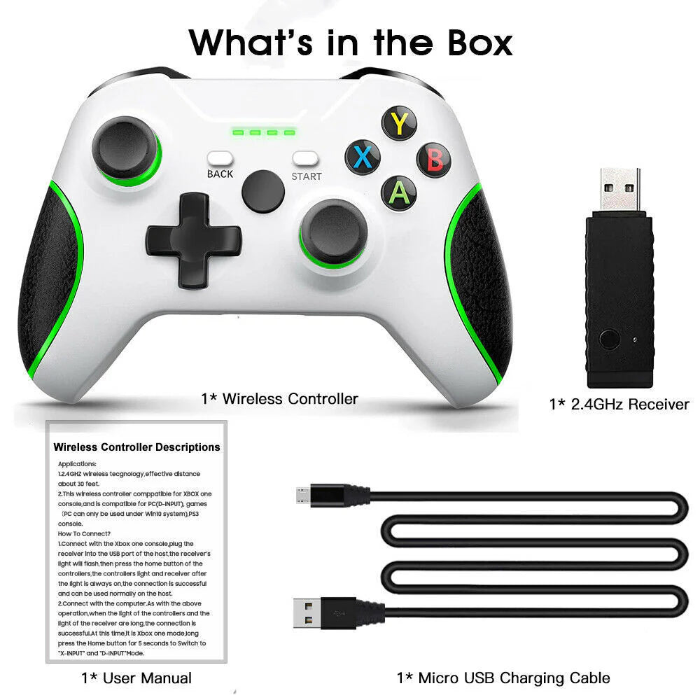 Ultimate Wireless Xbox One/S/X & Windows Controller - 2.4G Connectivity for Unmatched Gaming Experience