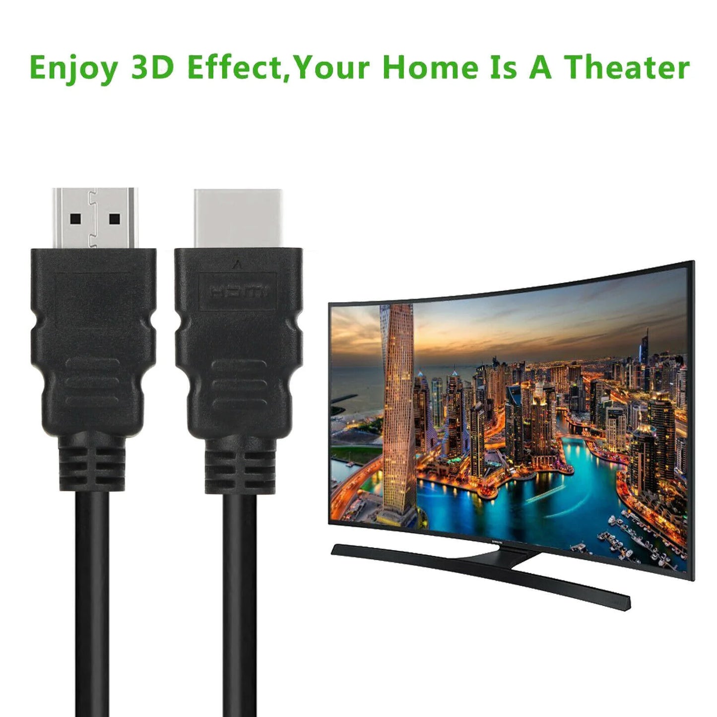 Ultra HD 4K HDMI 2.0 Cable - Lightning Fast 18Gbps, Stunning 2160P HDR, Dolby HDCP Compatible for Ultimate UHD Experience
