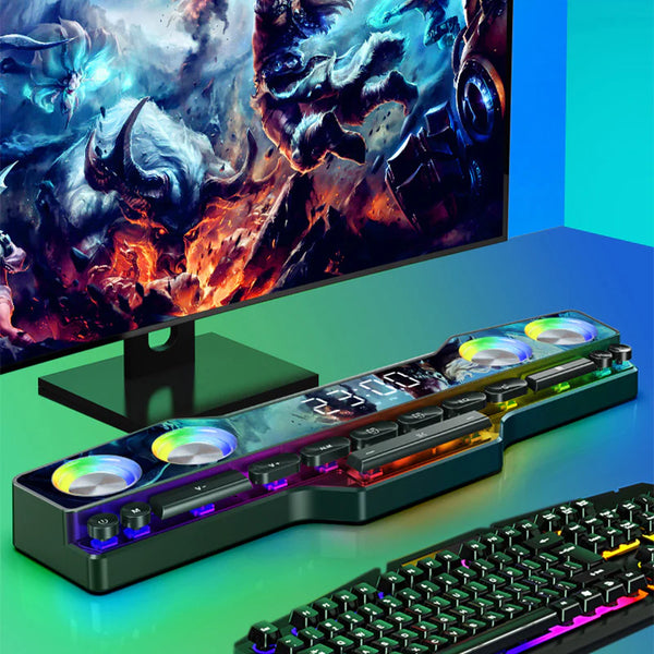 Immersive Ultimate Wireless Audio System for Gaming and Home Entertainment