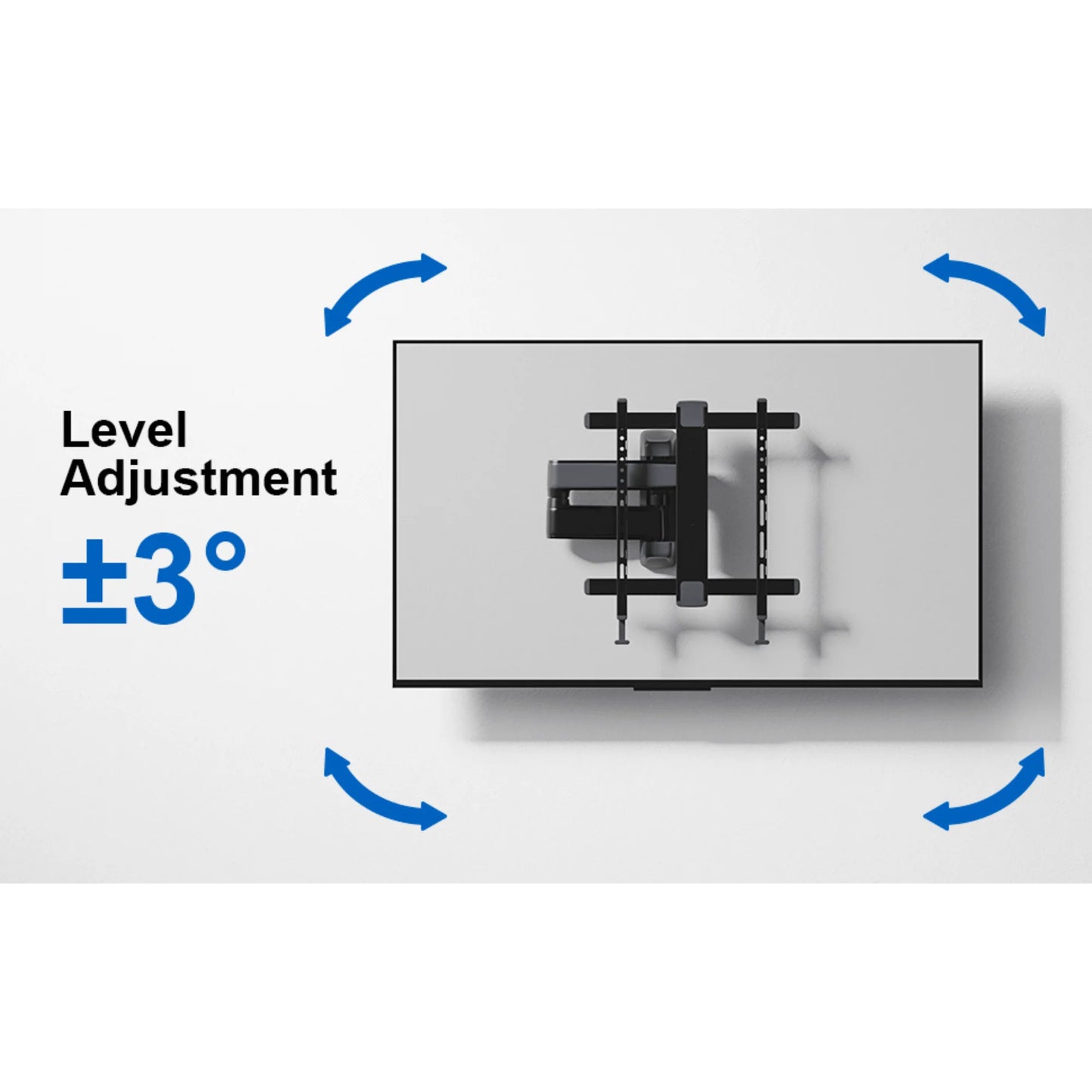 Ergoav Motion Mount: Premium Isotilt TV Mount for 39" to 65" TVs - Elevate Your Viewing Experience!