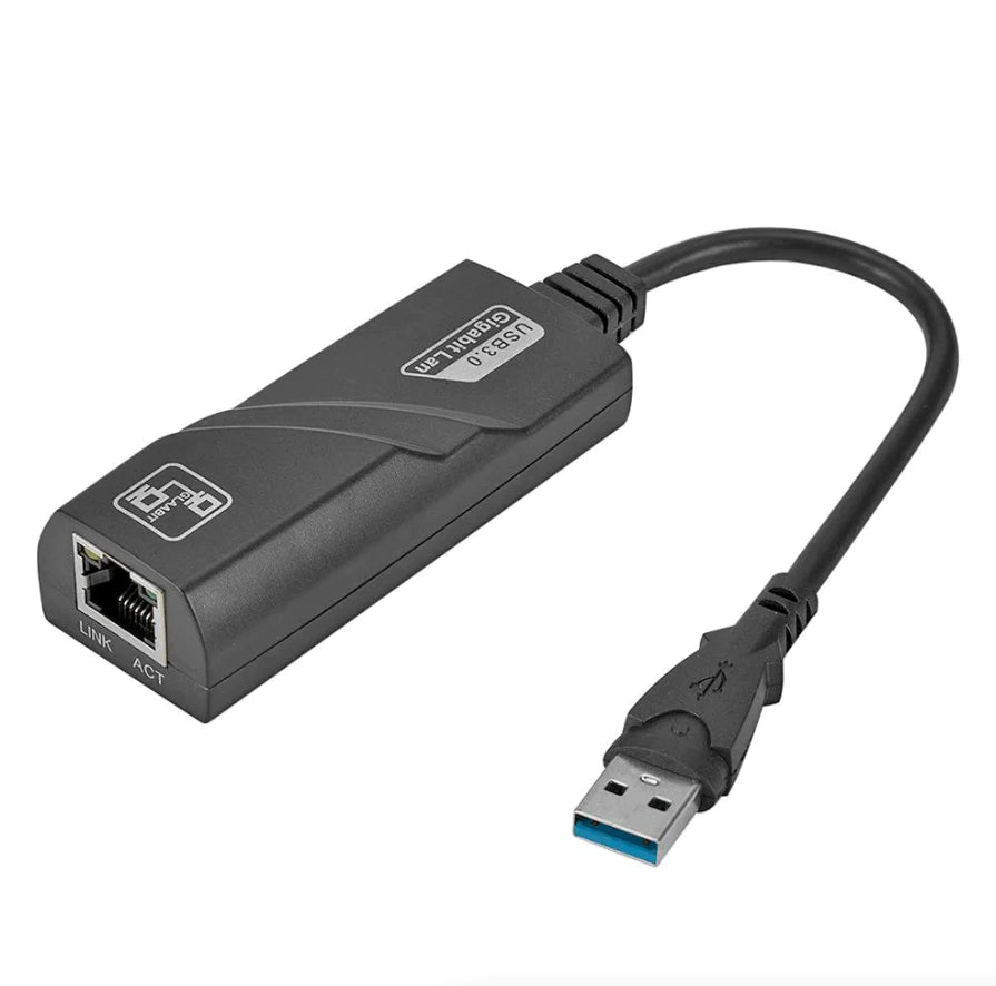 Ultra-Fast USB 3.0 Gigabit Ethernet Adapter - 1000Mbps RJ45 for Windows & Mac