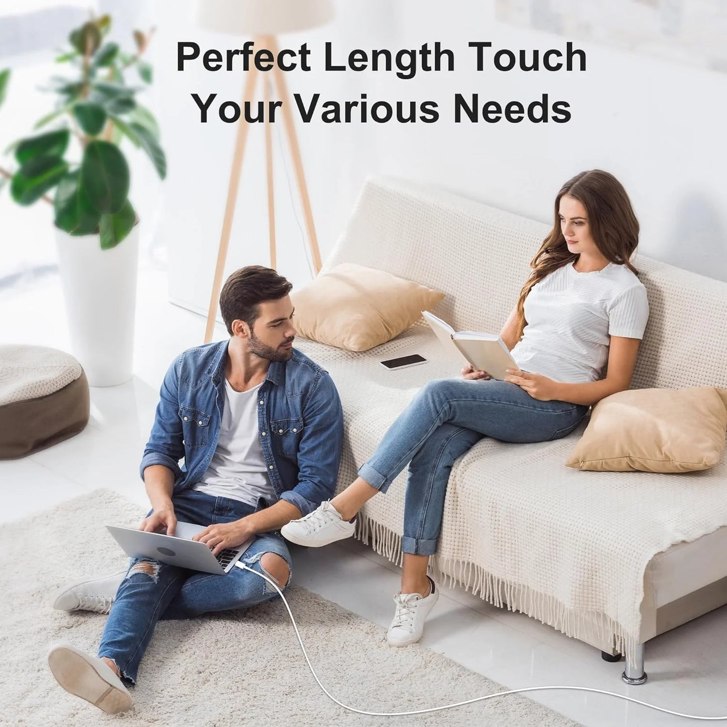 10-Pack High-Speed Samsung USB-C to USB-C Fast Charge Cables - Ultimate Charging Solution