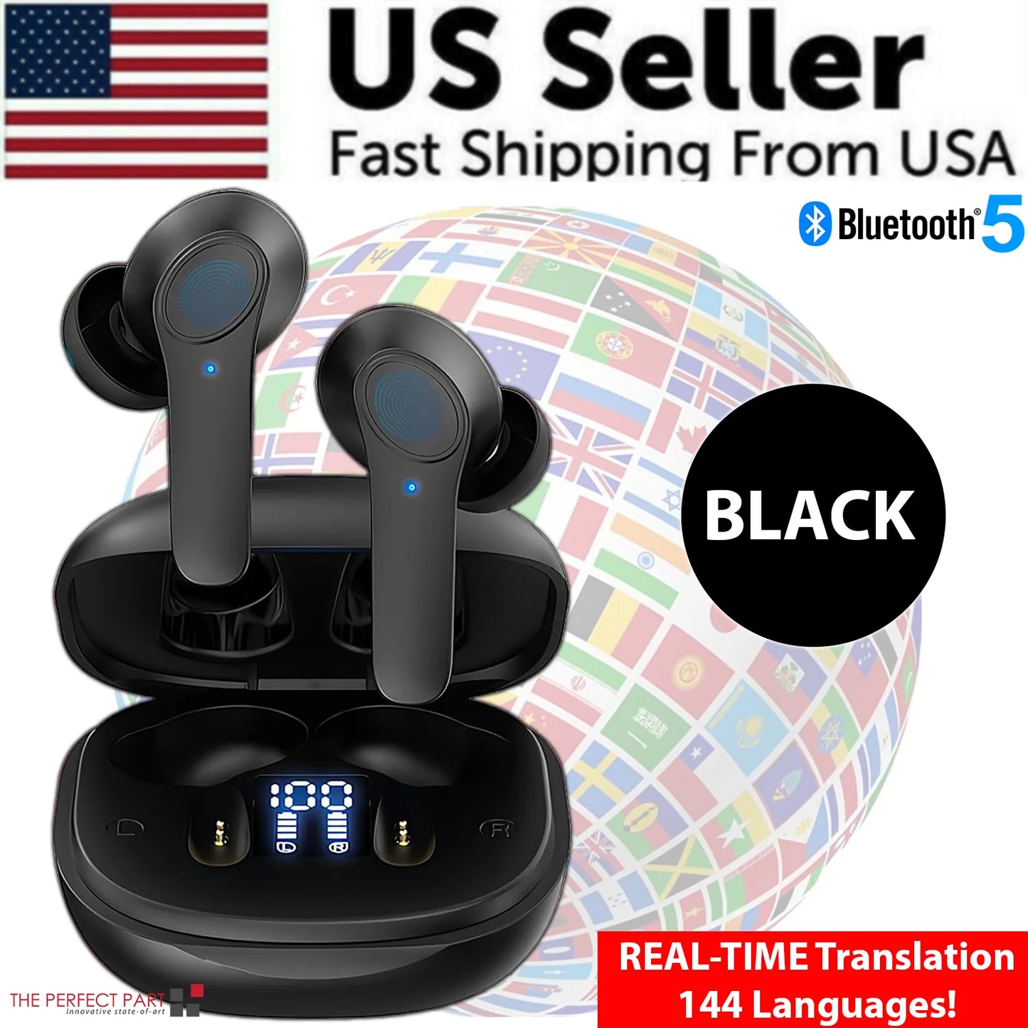 Transform Your Conversations: Instant Translation Earbuds for 144 Languages - Anytime, Anywhere!