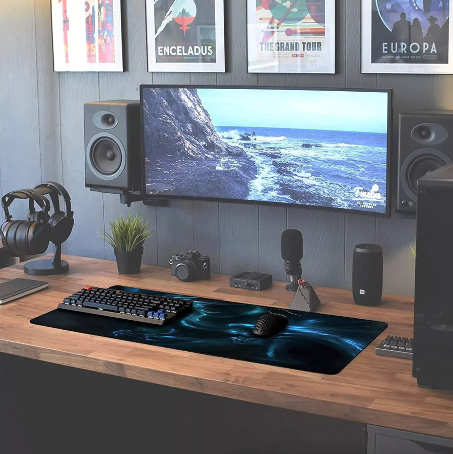 Ultimate Extra Large Gaming Mouse Pad - 31"x12" Desk Mat for Enhanced Precision and Comfort
