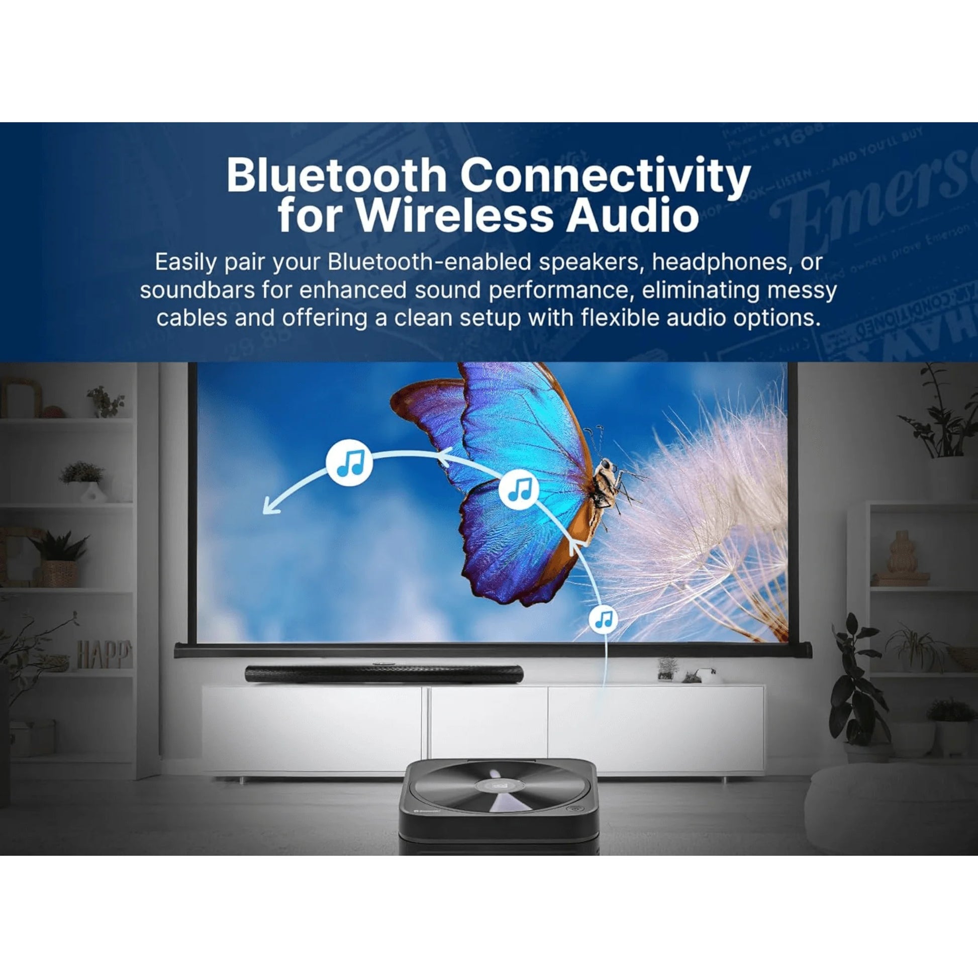 Ultimate 120" Home Theater LCD Projector with Built-in DVD Player for Unforgettable Movie Nights