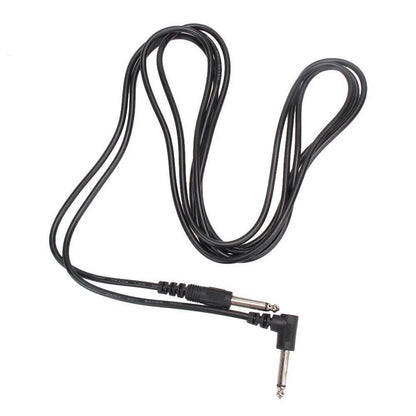 10FT Right Angle Electric Patch Cord - 2 Pack for Premium Guitar Amplifier Sound Quality