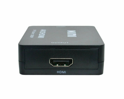 Elevate Your AV Experience: RCA to HDMI Converter Adapter with Stunning 1080P Quality for TV and Audio/Video Devices
