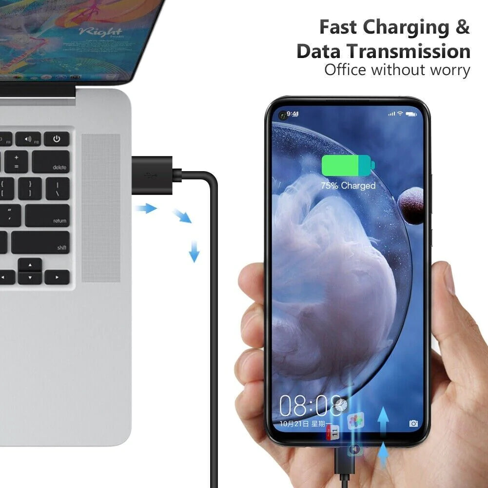 10X High-Speed Type C to USB-A Charging Cables - Bulk Wholesale for Lightning-Fast Charging Solutions