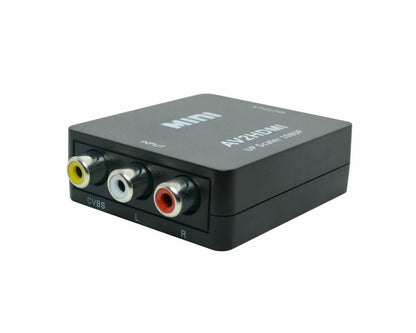 Elevate Your AV Experience: RCA to HDMI Converter Adapter with Stunning 1080P Quality for TV and Audio/Video Devices