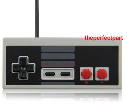 Elevate Your Retro Gaming Experience with 2 Pack Wired Controllers for Original NES-004 Console!