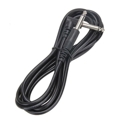 10FT Right Angle Electric Patch Cord - 2 Pack for Premium Guitar Amplifier Sound Quality