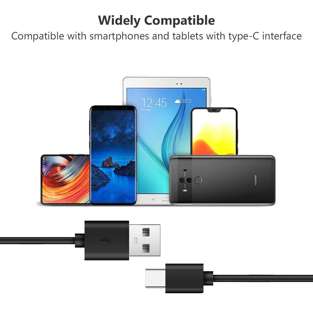 10X High-Speed Type C to USB-A Charging Cables - Bulk Wholesale for Lightning-Fast Charging Solutions