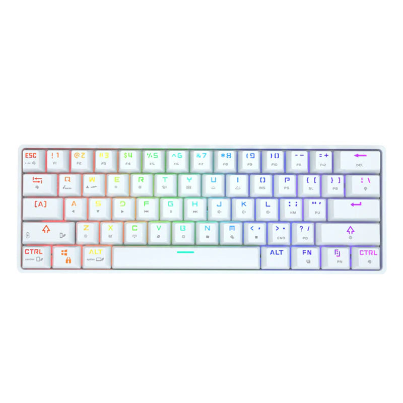 Elevate Your Typing Experience with the Vibrant Bluetooth Mechanical Keyboard & Durable PBT Keycaps!
