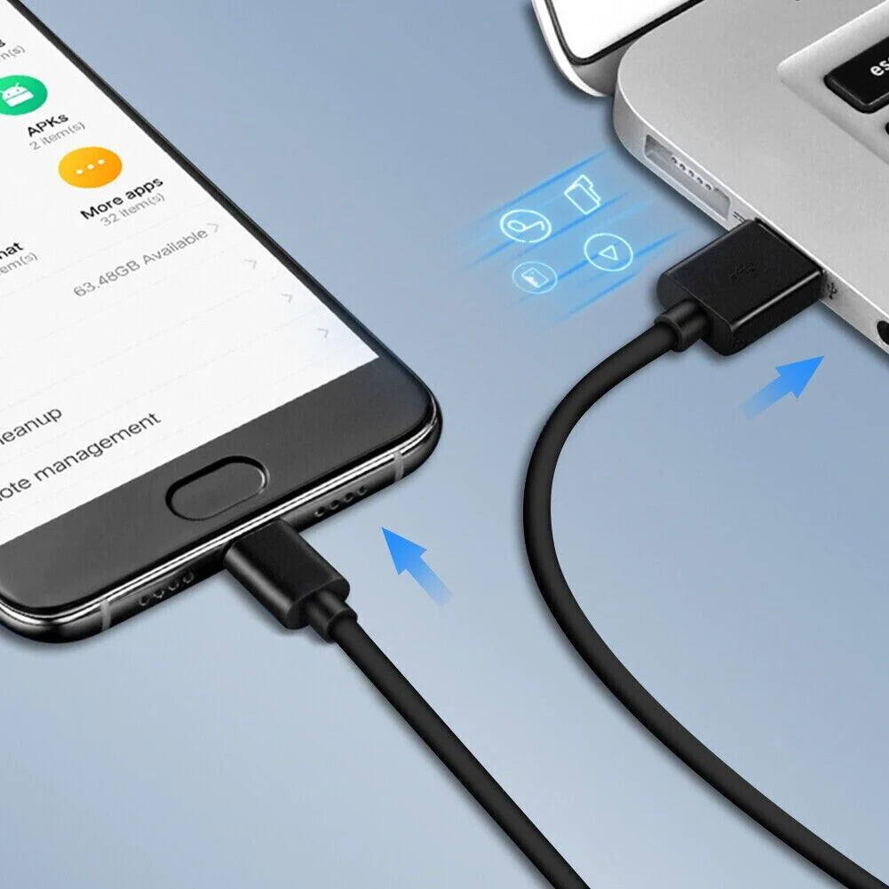 10X High-Speed Type C to USB-A Charging Cables - Bulk Wholesale for Lightning-Fast Charging Solutions