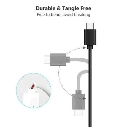 10X High-Speed Type C to USB-A Charging Cables - Bulk Wholesale for Lightning-Fast Charging Solutions