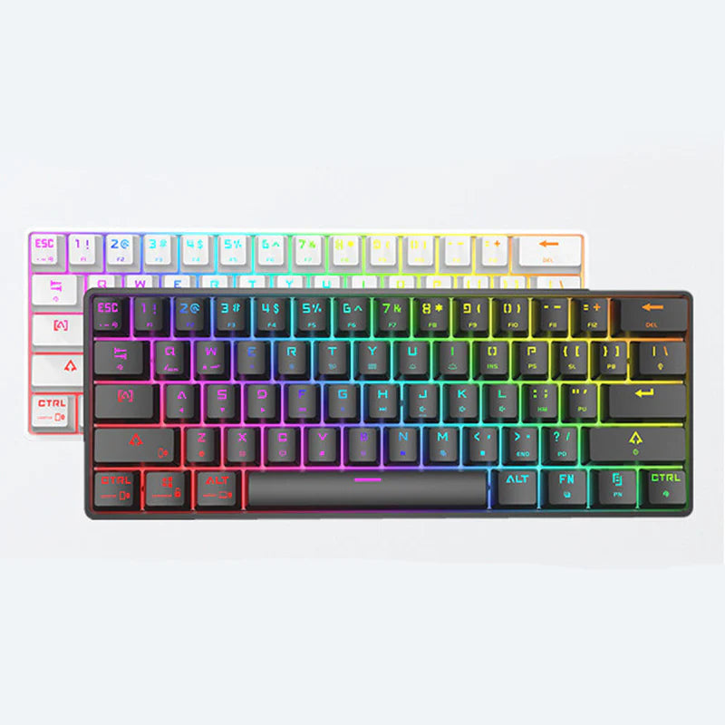 Elevate Your Typing Experience with the Vibrant Bluetooth Mechanical Keyboard & Durable PBT Keycaps!