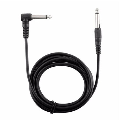 10FT Right Angle Electric Patch Cord - 2 Pack for Premium Guitar Amplifier Sound Quality